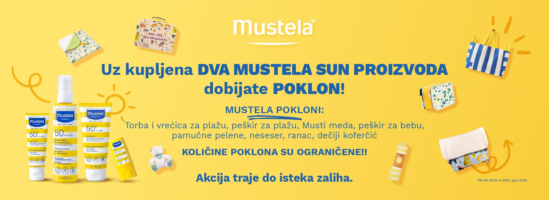 Mustela sun pokloni 05/26